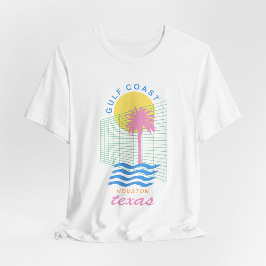 Gulf Coast Houston Shirt, HTX Retro 80's Vibes