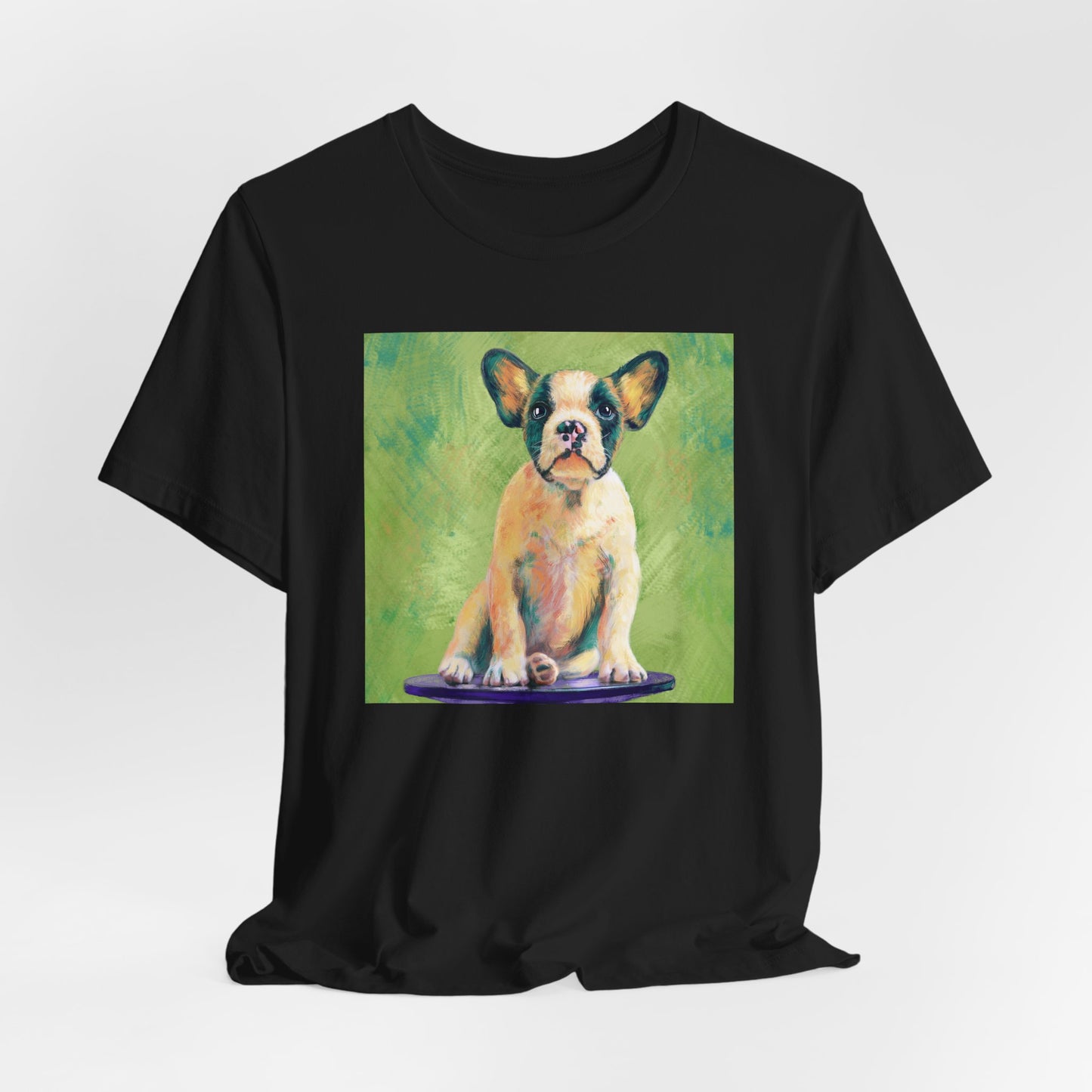 Colorful French Bulldog Shirt - Painterly Pop Art Dog Tee