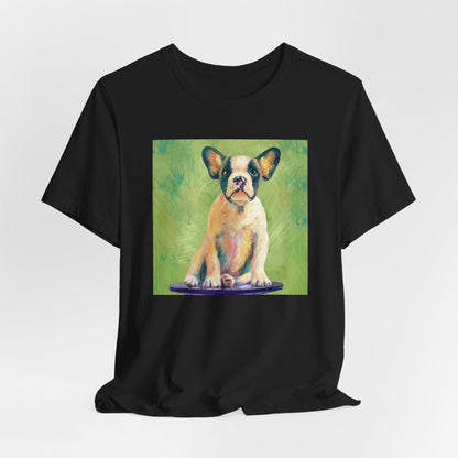 Colorful French Bulldog Shirt - Painterly Pop Art Dog Tee