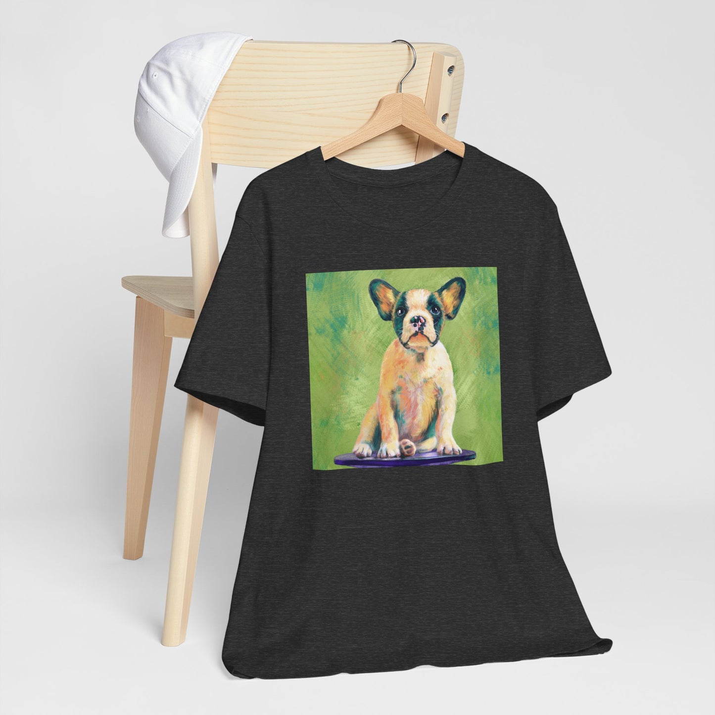 Colorful French Bulldog Shirt - Painterly Pop Art Dog Tee
