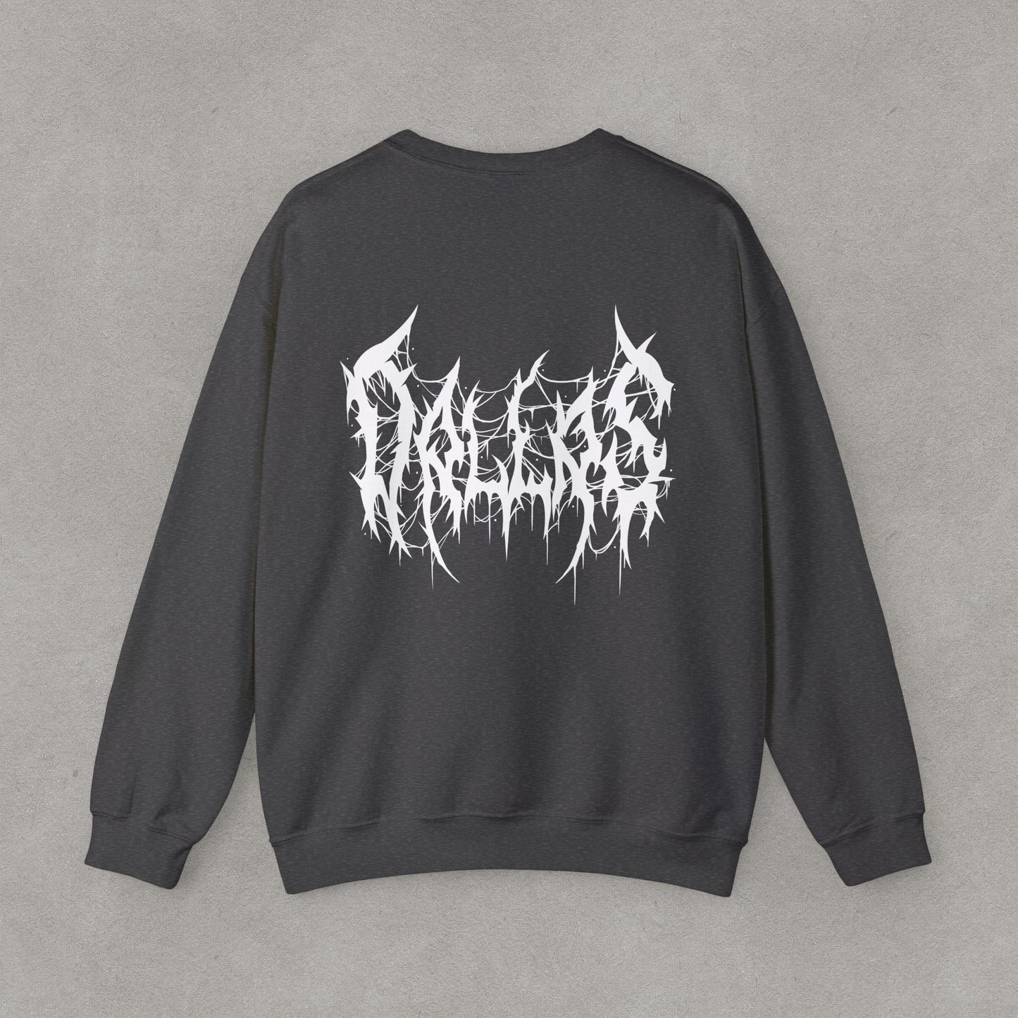 Dallas Heavy Metal Sweatshirt - Black and White Streetwear