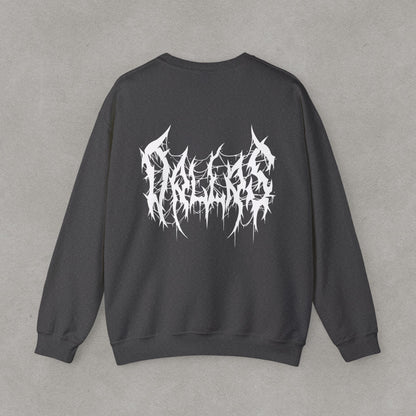 Dallas Heavy Metal Sweatshirt - Black and White Streetwear