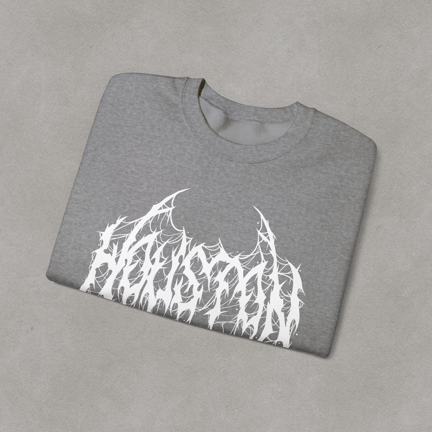 Houston Heavy Metal Sweatshirt - HTX Grunge Logo
