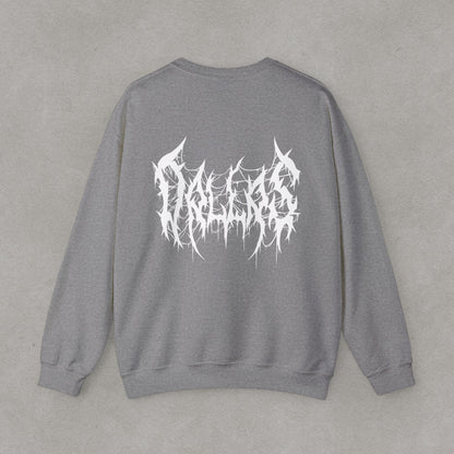Dallas Heavy Metal Sweatshirt - Black and White Streetwear