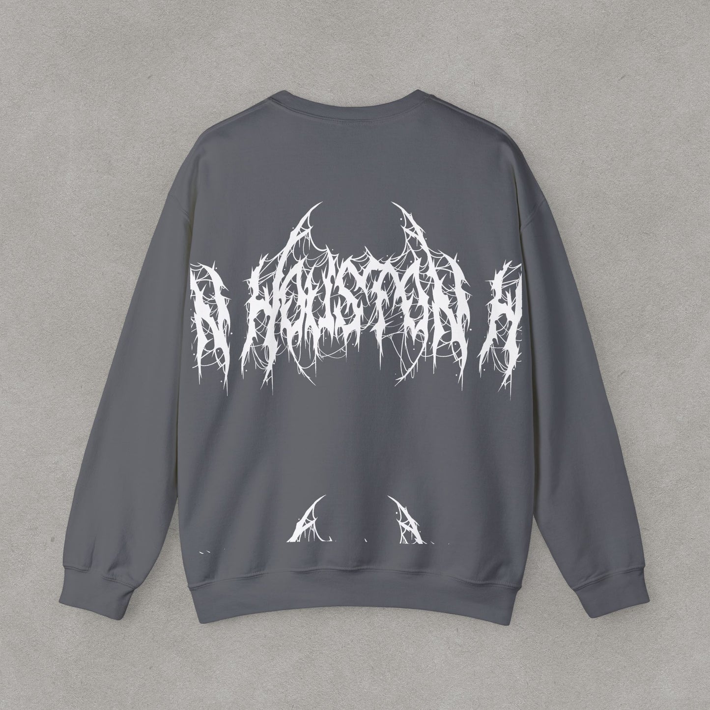 Houston Heavy Metal Sweatshirt - HTX Grunge Logo