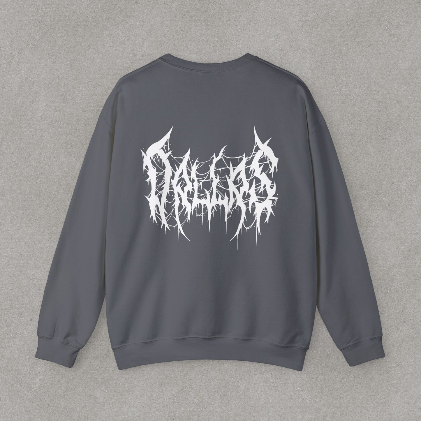 Dallas Heavy Metal Sweatshirt - Black and White Streetwear