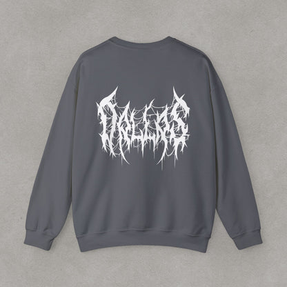 Dallas Heavy Metal Sweatshirt - Black and White Streetwear