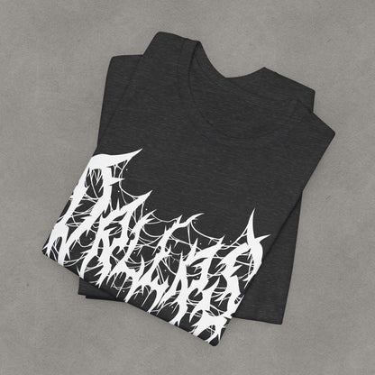 Dallas Heavy Metal Logo T-Shirt - Black and White Graphic Tee