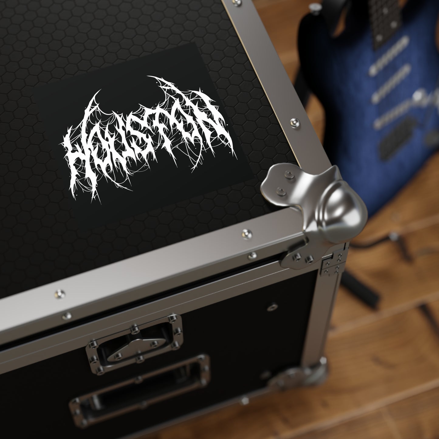 Houston - Heavy Metal Vinyl Sticker