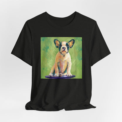 Colorful French Bulldog Shirt - Painterly Pop Art Dog Tee