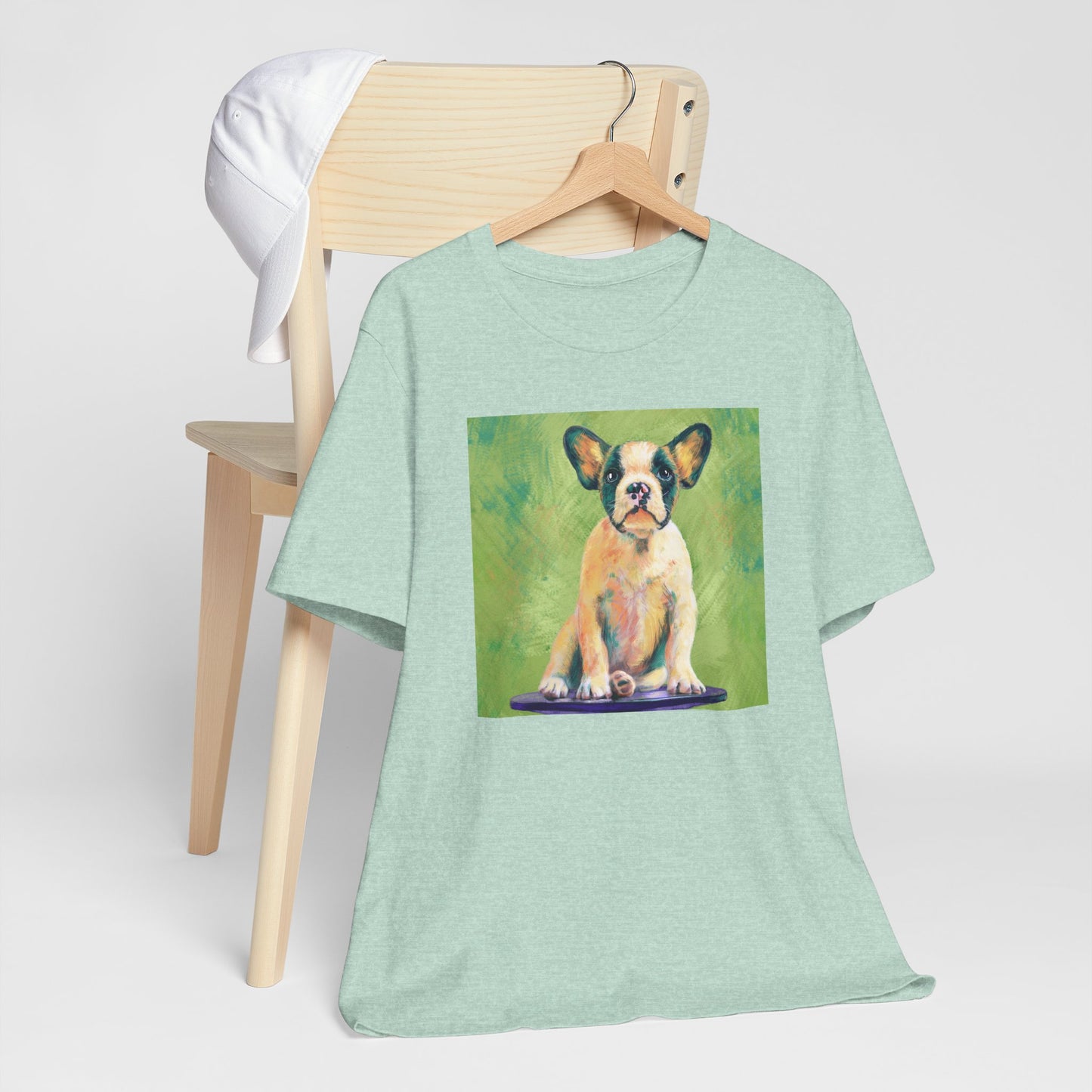 Colorful French Bulldog Shirt - Painterly Pop Art Dog Tee