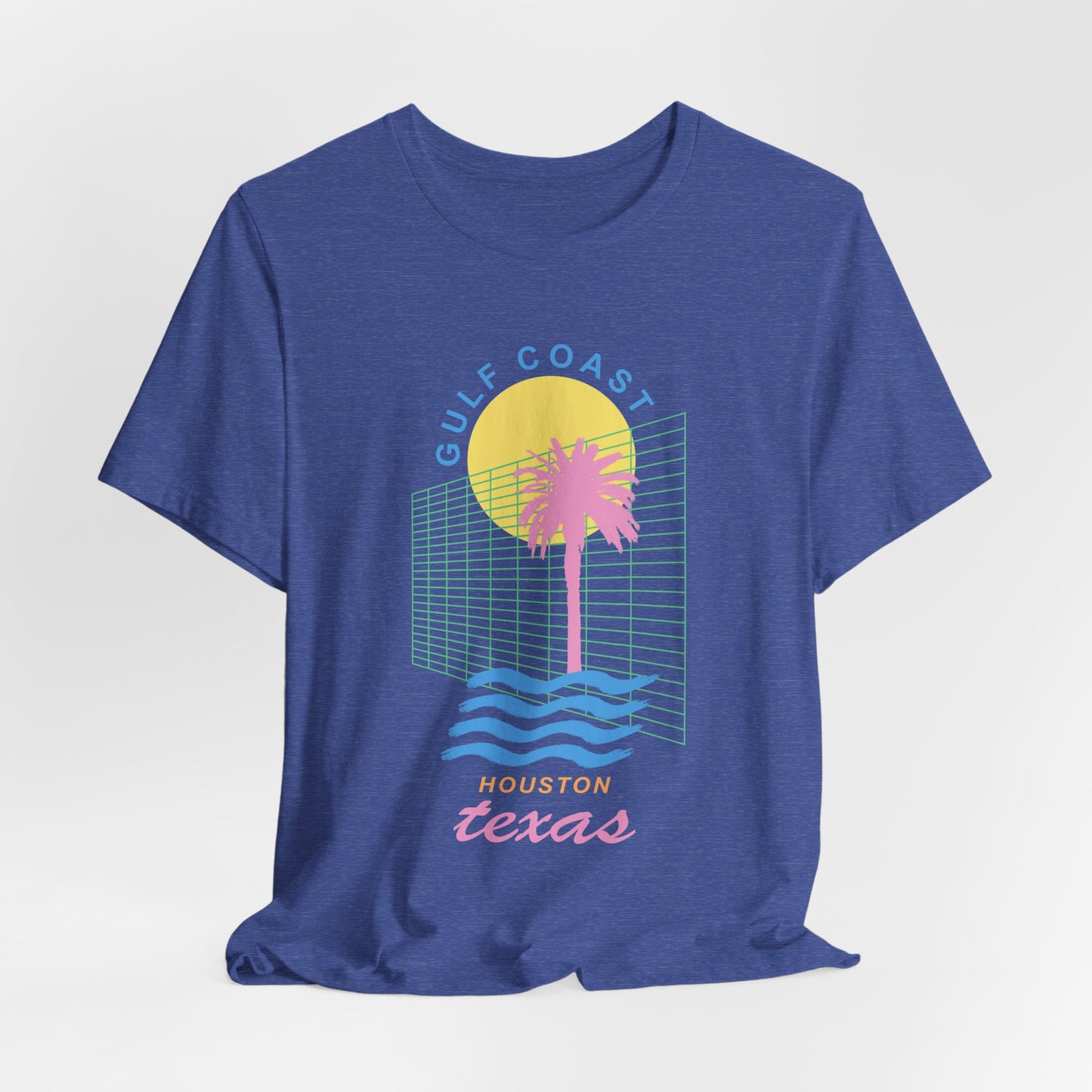 Gulf Coast Houston Shirt, HTX Retro 80's Vibes