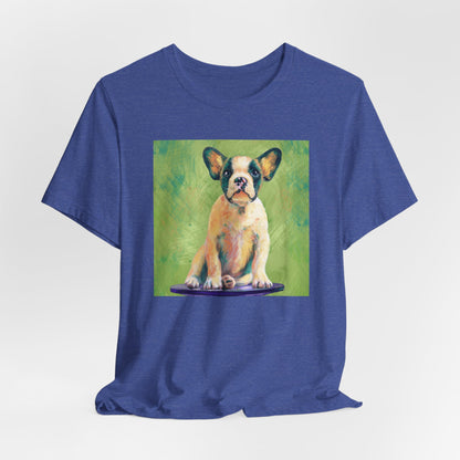 Colorful French Bulldog Shirt - Painterly Pop Art Dog Tee