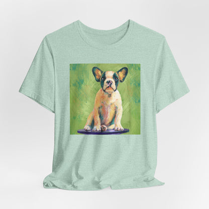Colorful French Bulldog Shirt - Painterly Pop Art Dog Tee