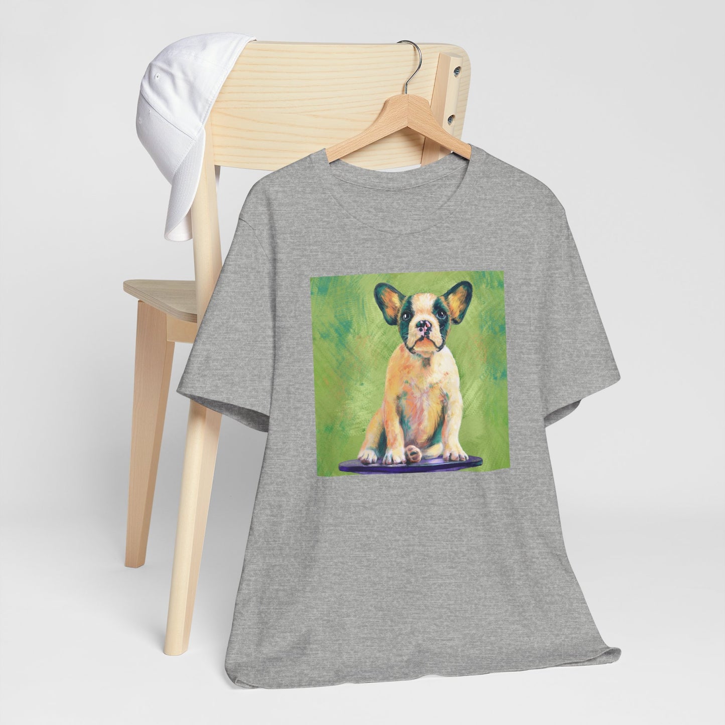 Colorful French Bulldog Shirt - Painterly Pop Art Dog Tee