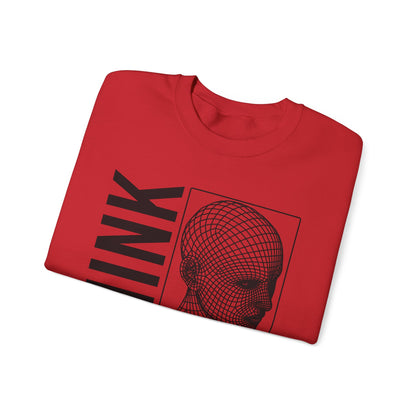 THINK It's Not Illegal Yet - Unisex Heavy Blend Sweatshirt Sweater Streetwear - Cyberpunk Vaporwave Aesthetic