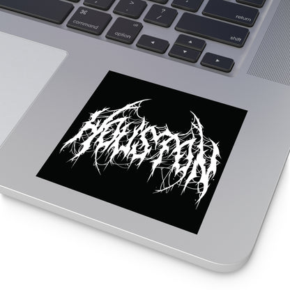 Houston - Heavy Metal Vinyl Sticker