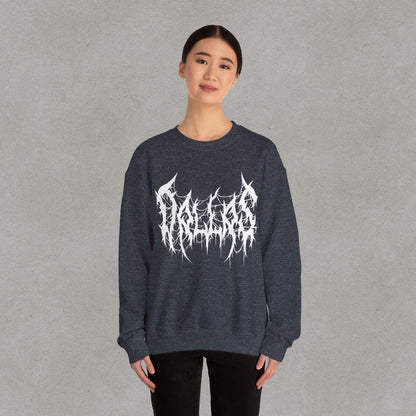 Dallas Heavy Metal Sweatshirt - Black and White Streetwear