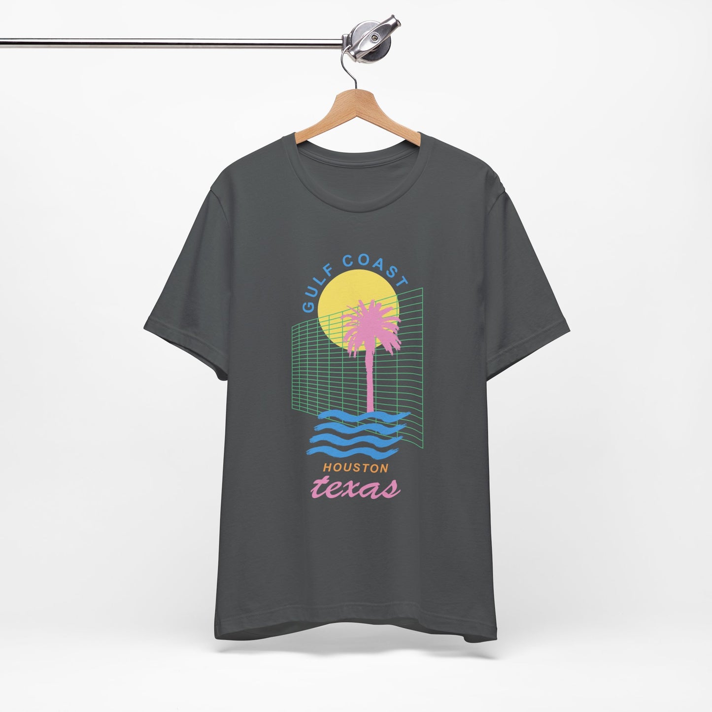 Gulf Coast Houston Shirt, HTX Retro 80's Vibes