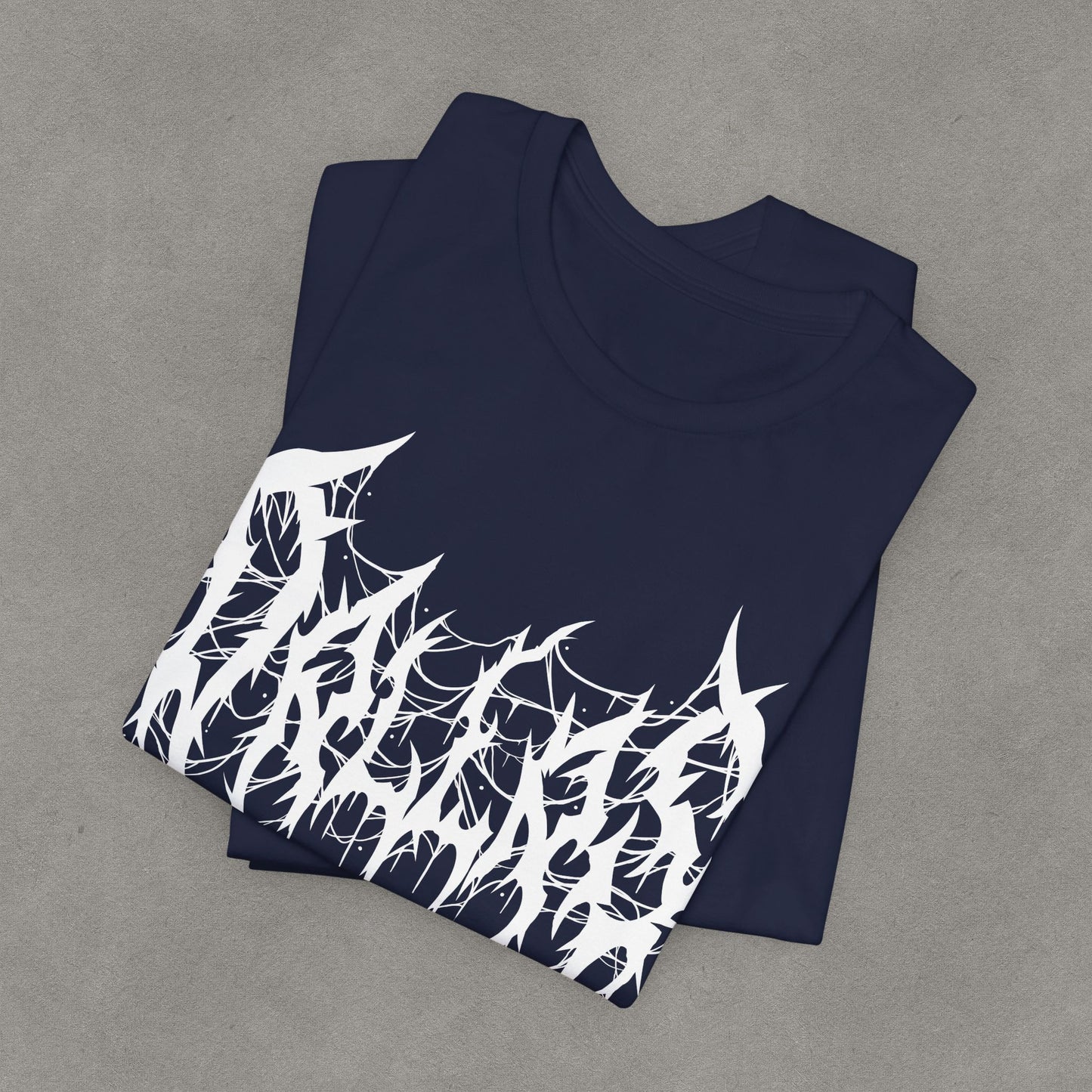 Dallas Heavy Metal Logo T-Shirt - Black and White Graphic Tee
