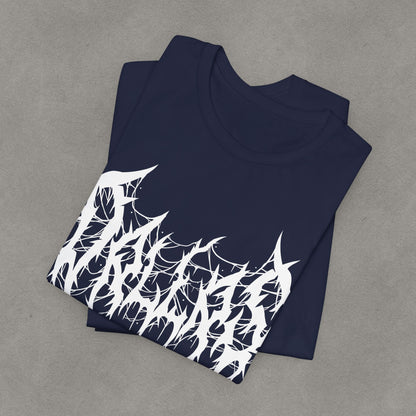 Dallas Heavy Metal Logo T-Shirt - Black and White Graphic Tee
