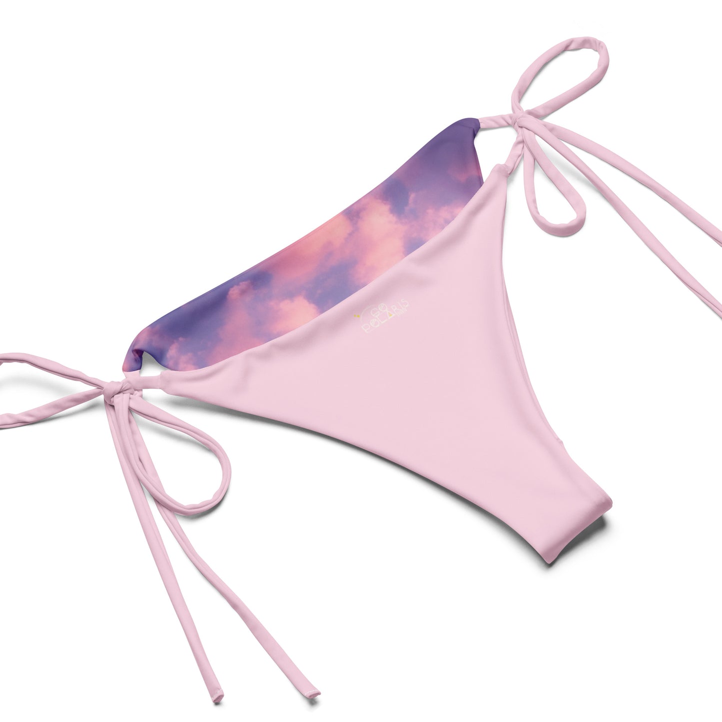 Dreamy Cloud String Bikini, Recycled Two Piece, Dreamcore Vaporwave, Womens Swimwear 2XS-6XL