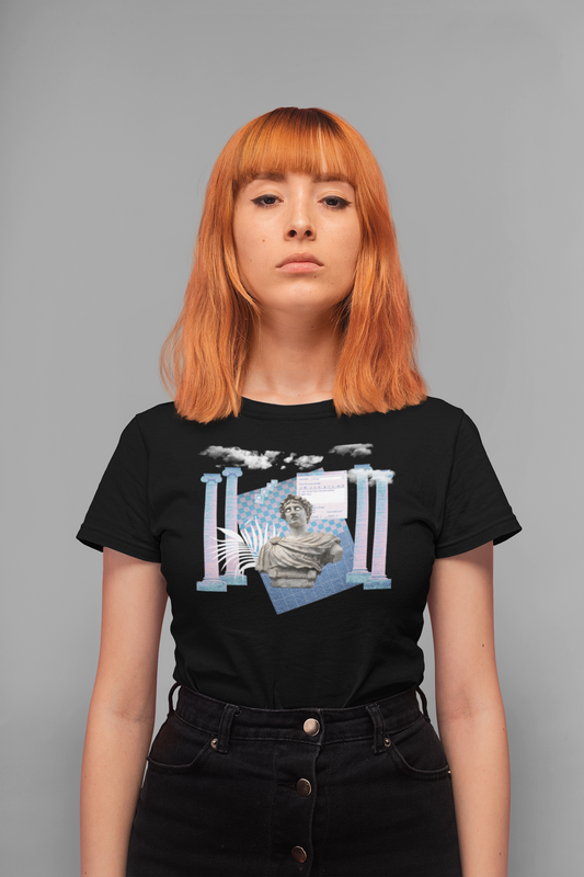 Vaporwave Away From Simulation Shirt - Aesthetic Webcore Windows 98 AOL Tee