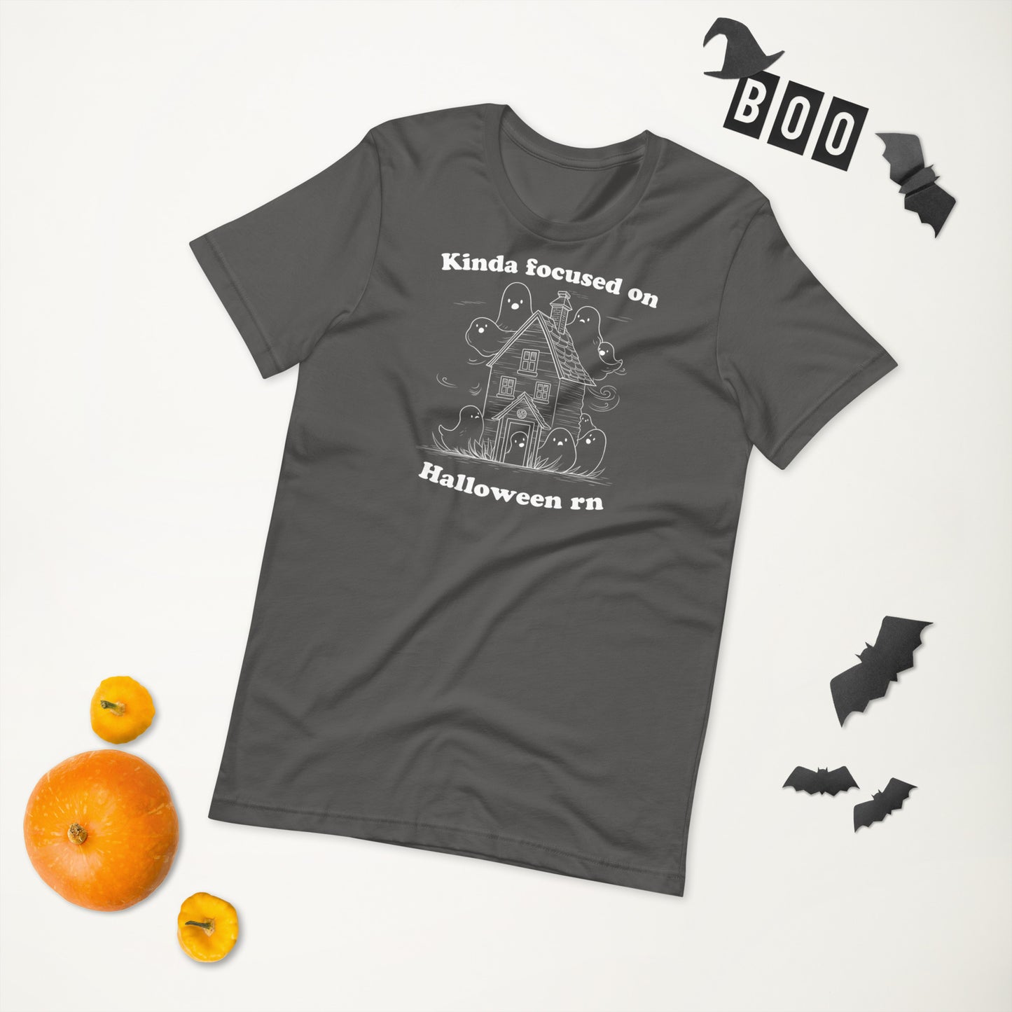 Kinda Focused on Halloween RN Shirt | Funny Punny Tee for Spooky Season | Unisex