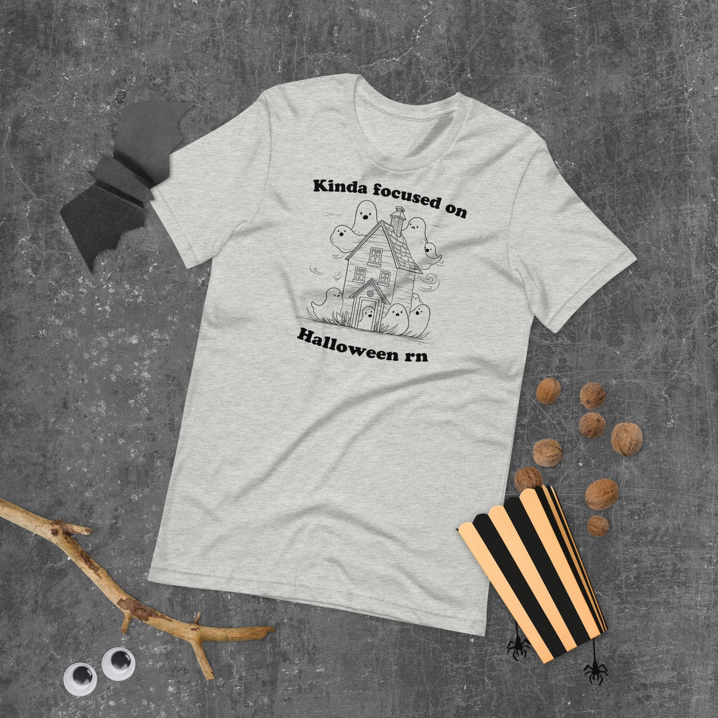 Kinda Focused on Halloween RN Shirt | Funny Punny Tee for Spooky Season | Unisex