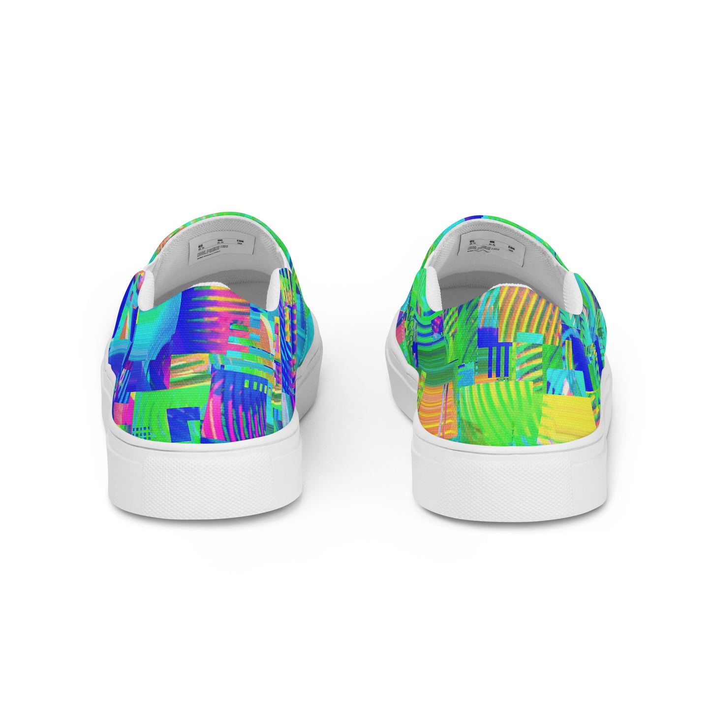 Skating Rink Fever Dream Shoes - Women’s Slip-On Canvas Footwear