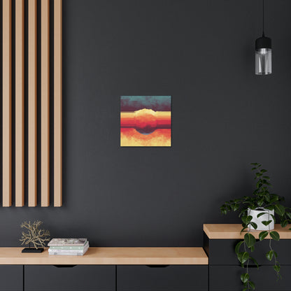 Alchemist's Fire Canvas Gallery Wrap | Abstract Modern Art Print Decor for Living & Game Room