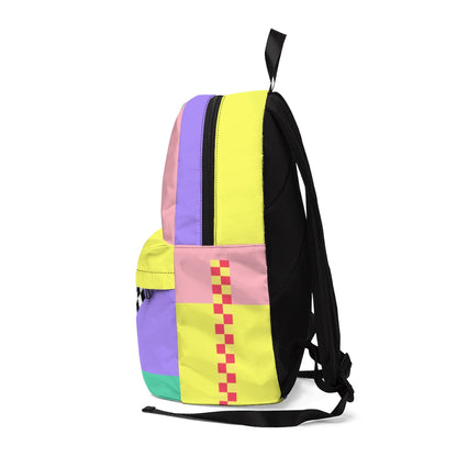 Lightning Bolt Color Block Backpack