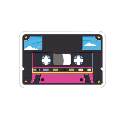 Blue Sky Cloud Cassette Tape Sticker | Vaporwave Lofi Y2K Aesthetic Kawaii 2x2-6x6 inches