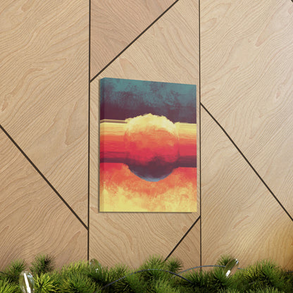 Alchemist's Fire Canvas Gallery Wrap | Abstract Modern Art Print Decor for Living & Game Room