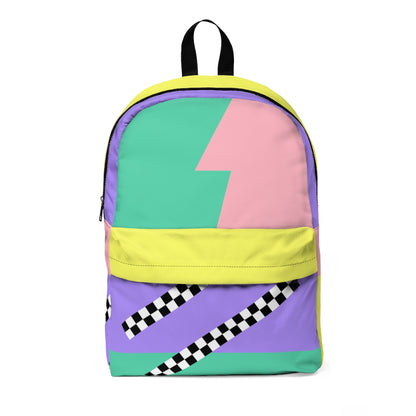 Lightning Bolt Color Block Backpack