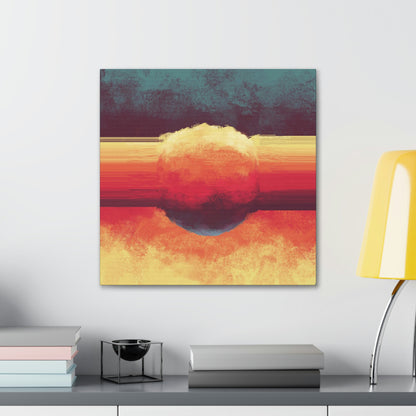 Alchemist's Fire Canvas Gallery Wrap | Abstract Modern Art Print Decor for Living & Game Room