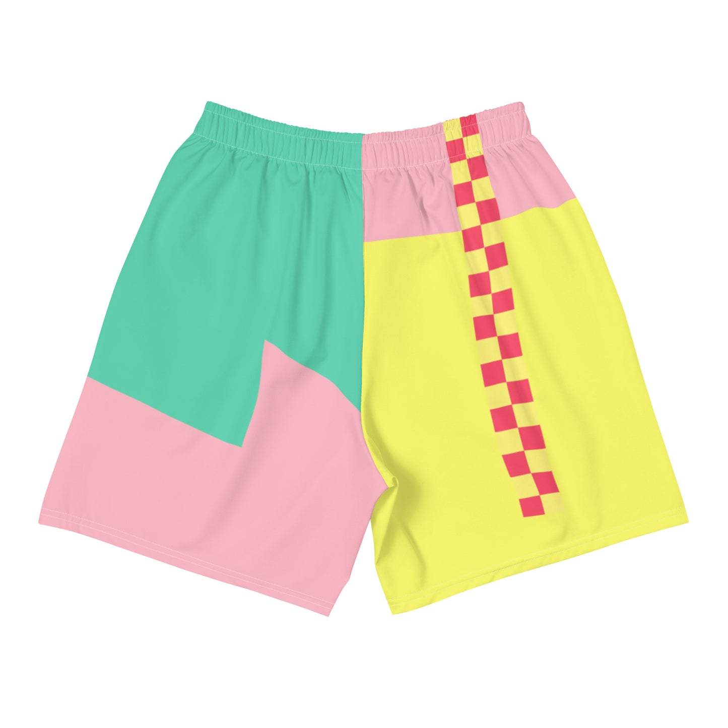 Color Block Long Shorts | Aesthetic Checkerboard XS-3XL