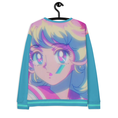 Kawaii Anime Sweatshirt | Aesthetic 90s Pastel