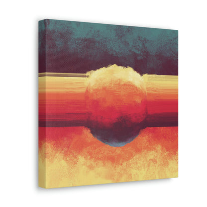 Alchemist's Fire Canvas Gallery Wrap | Abstract Modern Art Print Decor for Living & Game Room