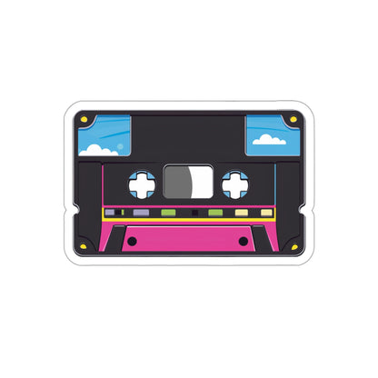 Blue Sky Cloud Cassette Tape Sticker | Vaporwave Lofi Y2K Aesthetic Kawaii 2x2-6x6 inches