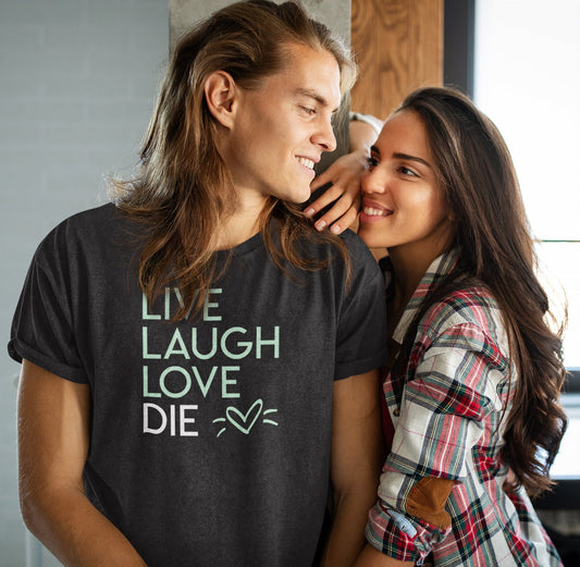 Live Laugh Love Die <3 Shirt | Emo Goth Wear