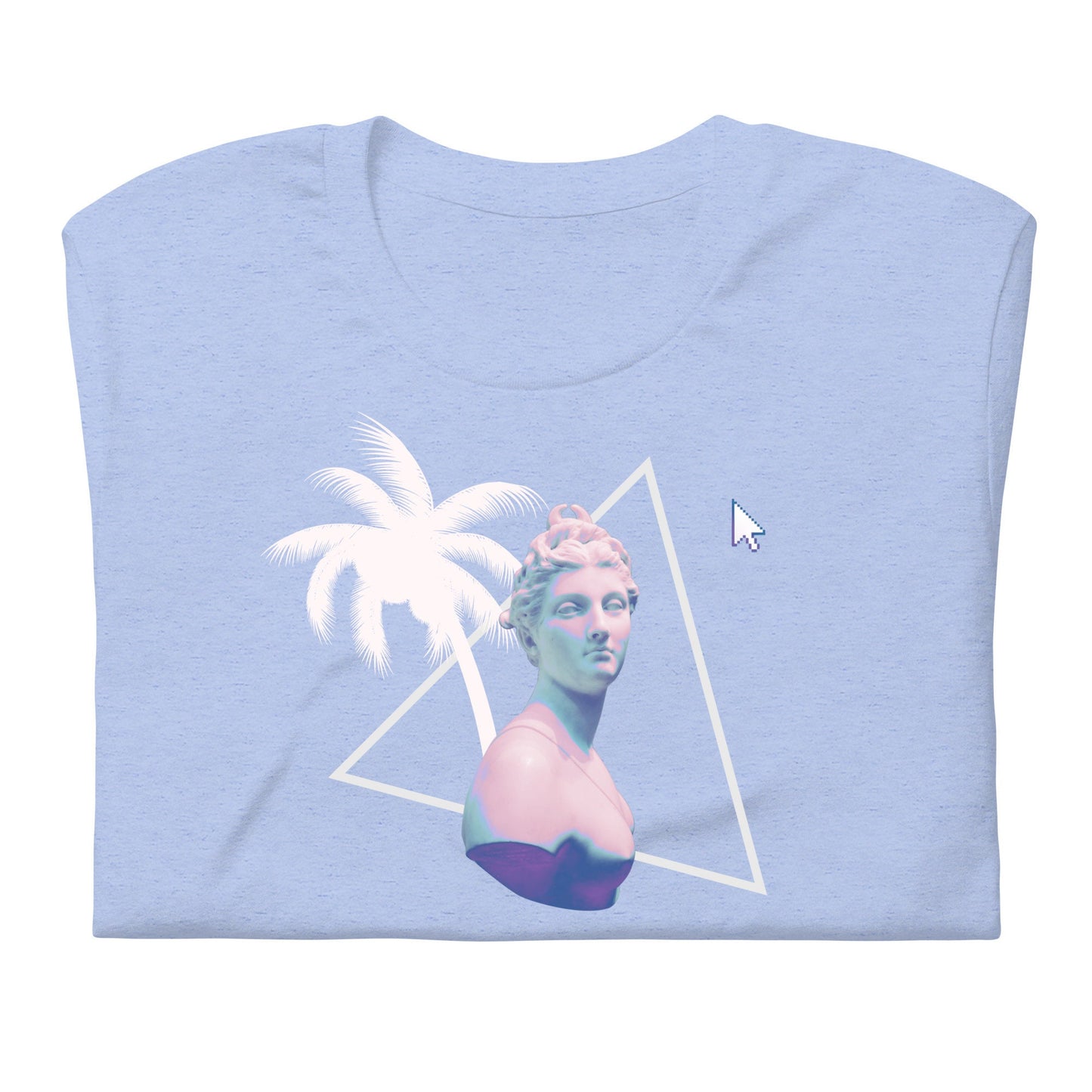 Vaporwave Aesthetic 80s Bust Shirt | Internet Online Statue 90s Meme Tee