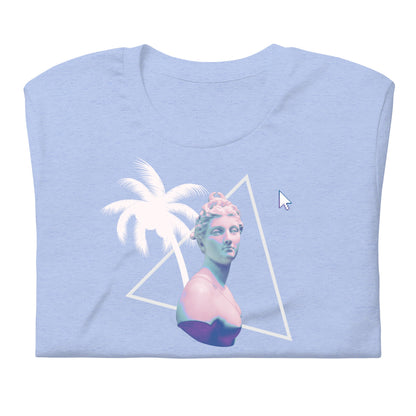 Vaporwave Aesthetic 80s Bust Shirt | Internet Online Statue 90s Meme Tee