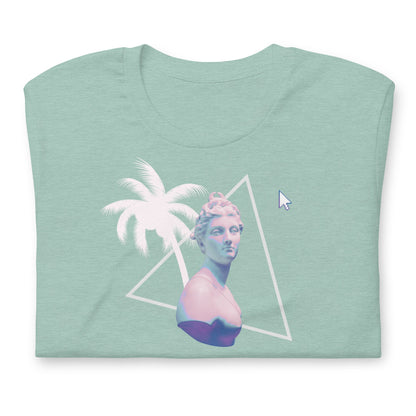 Vaporwave Aesthetic 80s Bust Shirt | Internet Online Statue 90s Meme Tee