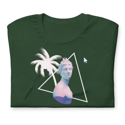 Vaporwave Aesthetic 80s Bust Shirt | Internet Online Statue 90s Meme Tee