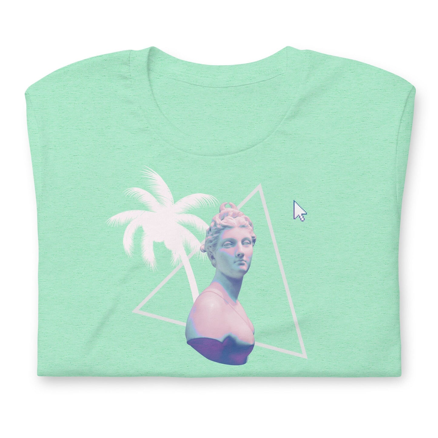 Vaporwave Aesthetic 80s Bust Shirt | Internet Online Statue 90s Meme Tee