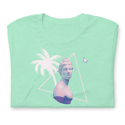 Vaporwave Aesthetic 80s Bust Shirt | Internet Online Statue 90s Meme Tee