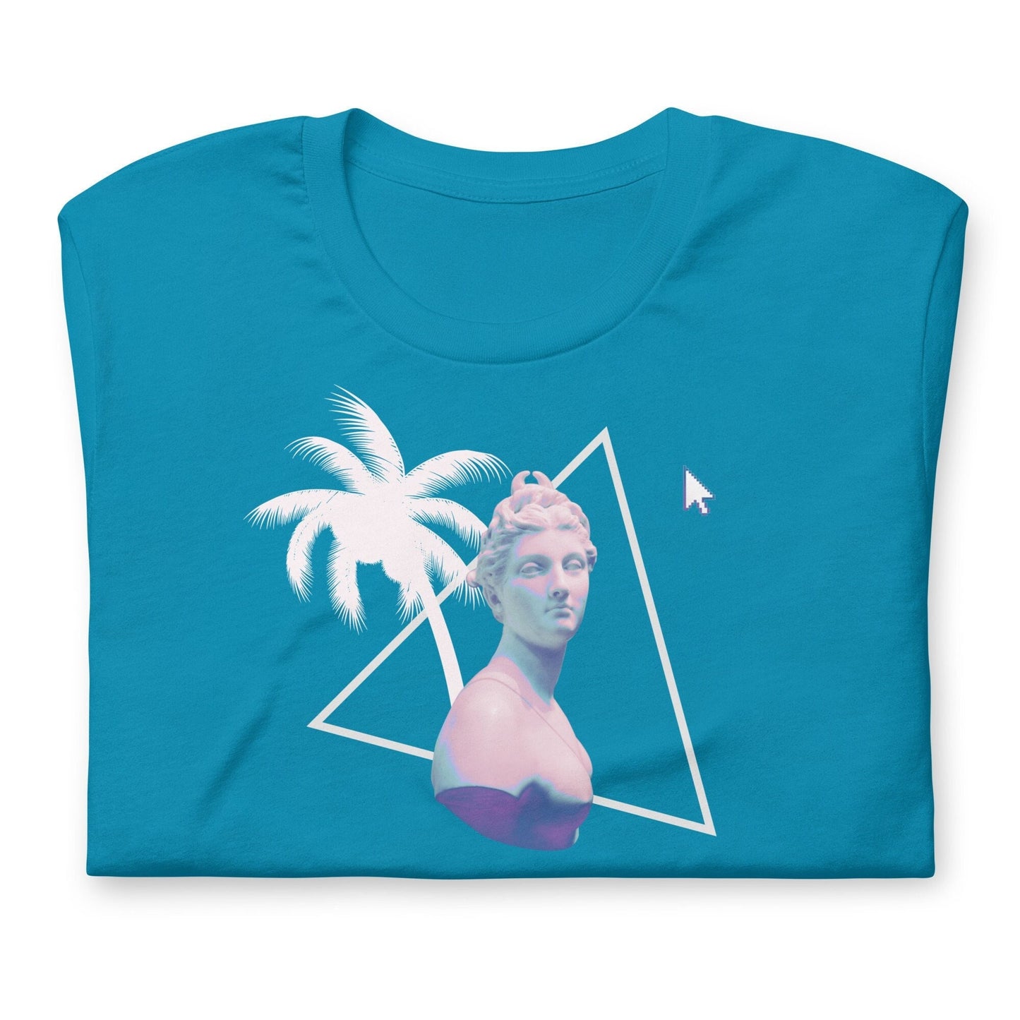 Vaporwave Aesthetic 80s Bust Shirt | Internet Online Statue 90s Meme Tee