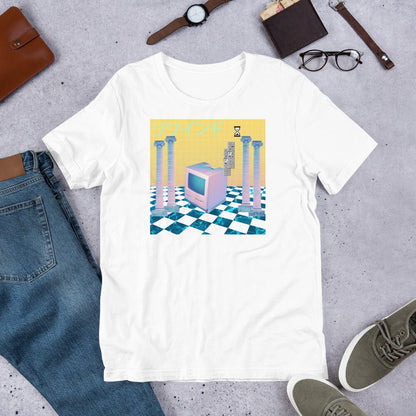 Vaporwave Retro Mac Computer 80's Tshirt | Unisex S-4XL