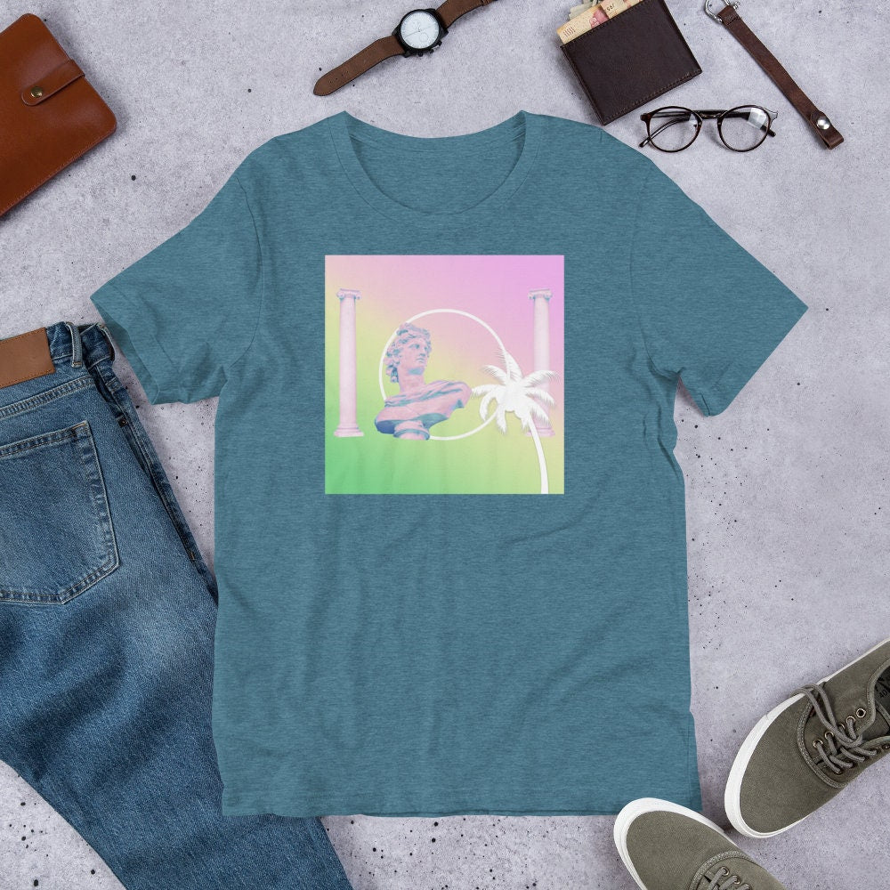 Vaporwave Aesthetic 80's Tshirt | Unisex Tee S-4XL